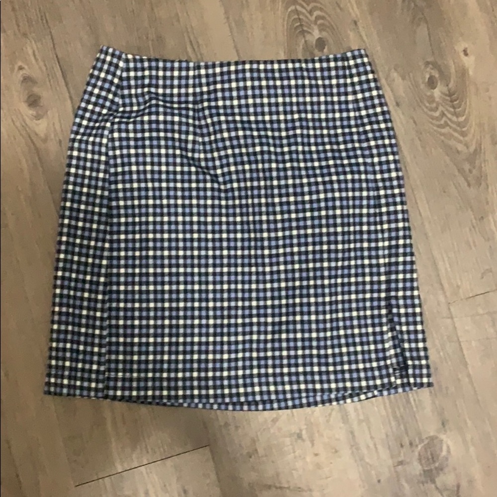 Plaid skirt